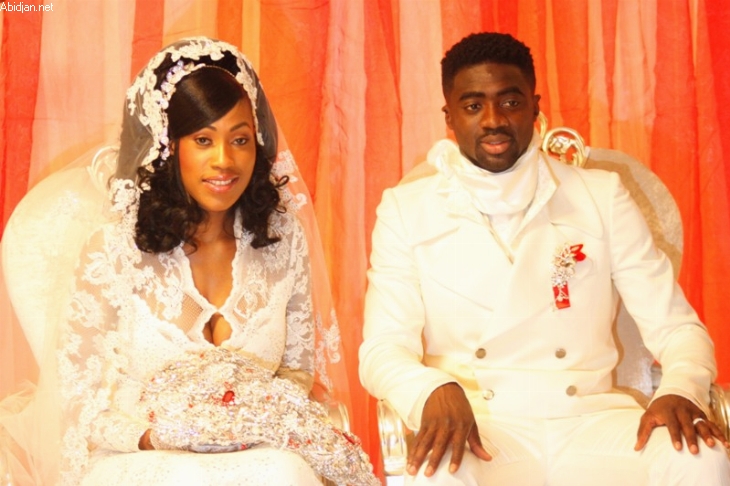 Kolo Toure Chimene Akassou Jewanda 3 - People : 12 couples de stars qui durent passés au scanner